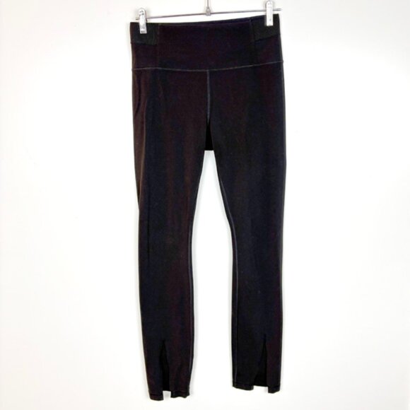 Athleta Aura Split Pant in Powervita, Black, Size S - Picture 3 of 9